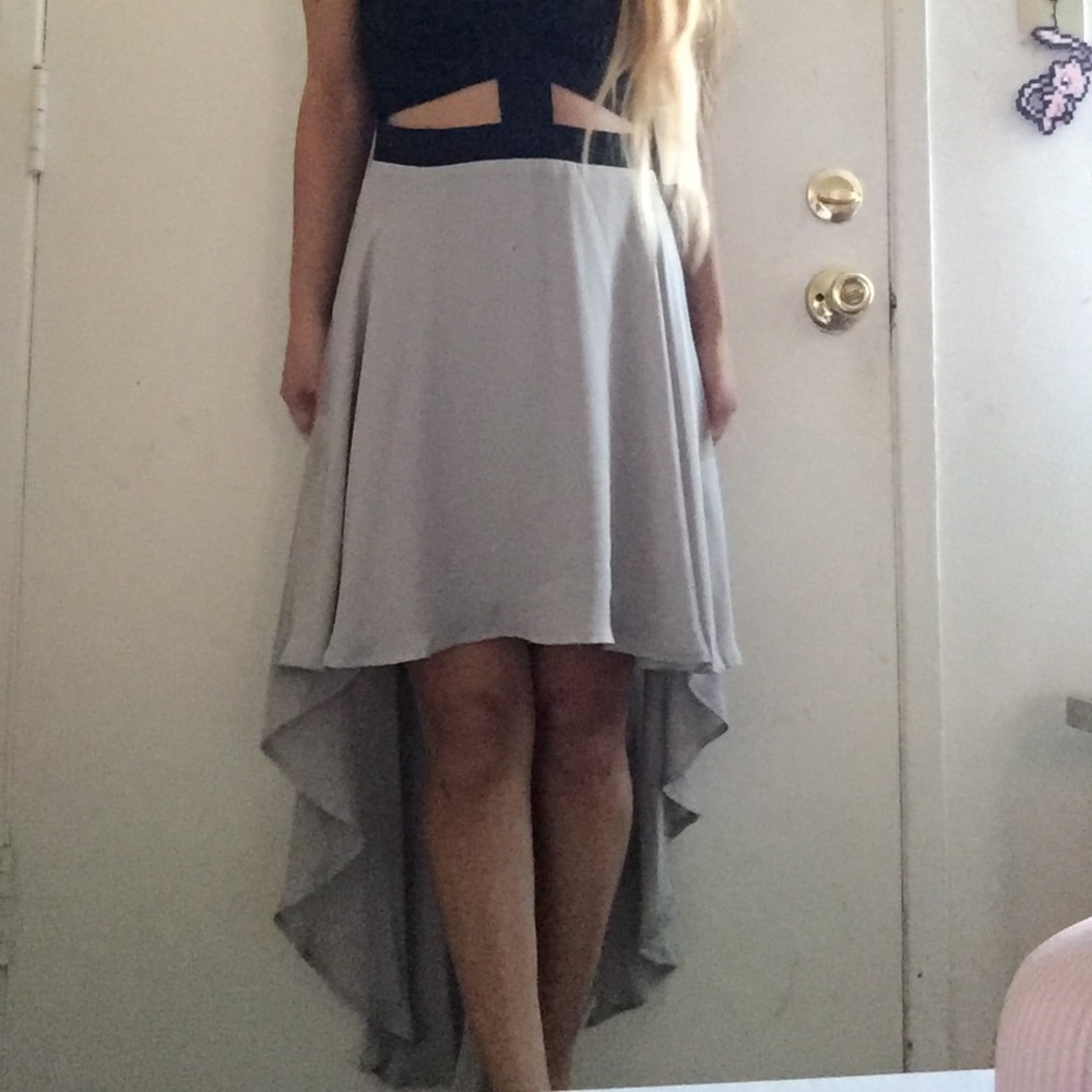 SOLD NWT Cut Out High Low Dress - Picture 5 of 7